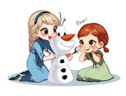 little elsa&anna