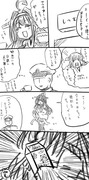 艦これ漫画　ダンシング比叡ラスト　