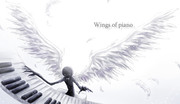 Wings of piano