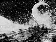 月の夜汽車