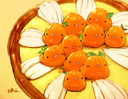 柑橘とチーズのタルト