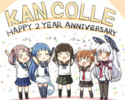 祝艦これ２周年!