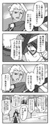 Fate/stay night　20話4コマ漫画