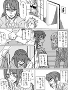 【創作】なんちゃって百合漫画２