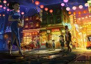 Layton in China Town