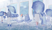 雨の美術館