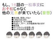 もし、16話の一松事変におそ松じゃなくて他の兄弟が来ていたら