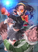 壇　麗子、セーラー服の拳神