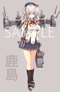 艦これ同人グッズイラスト　鹿島