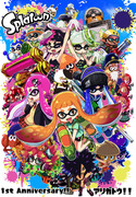 スプラトゥーン1周年記念