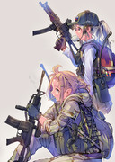 新刊 「武装女子高生　軍装女子 ver2」