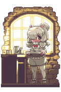 【ドット絵】けものフレンズ・アルパカさん