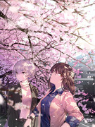 桜流し【百合】