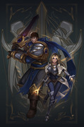 Garen and Lux