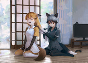 ezo red fox & silver fox