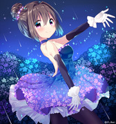 雨夜の紫陽花ドレス