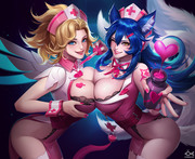 Mercy and Ahri (Nurse Ver.)