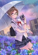 雨でも読書