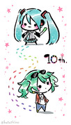 初音ミクさん10周年