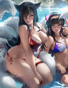 pool party Ahri