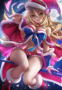 Holiday Dark Magician girl