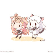 ねこのひ！ぽいぬちゃんとほっぽちゃん！