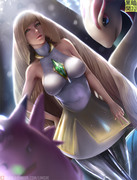 Cool beauty Lusamine