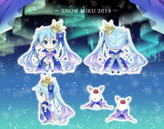 雪ミク2019案