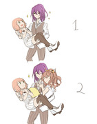 How many girls can Kaoru carry?