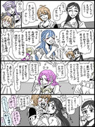 【ハグプリ】22話ネタ【百合】