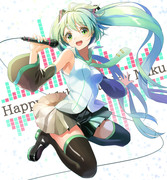 Happy 11th birthday Miku!