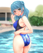 競泳水着な浦風ちゃん