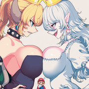 キングテレサ姫  & クッパ姫