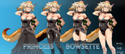 クッパ姫のインナー　Princess Bowsette