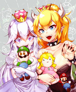 クッパ姫&キングテレサ姫