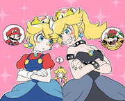 クッパ姫VSマリオ姫⁉