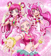 ピンクプリキュア集合！