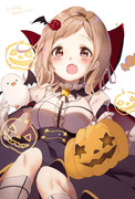 ハロウィン真乃ちゃんらくがき