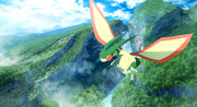 Green Valleys where Flygon flies