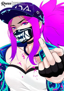 (Version 2) K/DA Akali - LOL