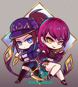 K/DA Akali & evelynn