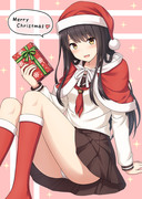 メリークリスマスな黒髪ちゃん