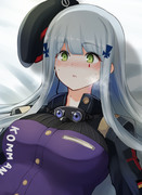 押し倒されHK416