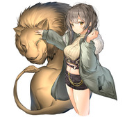 Lion girl