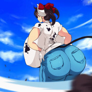 スキ美の背後.gif