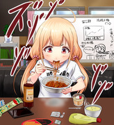 円盤焼きそばを杏ちゃんに食べてもらってCMに出演させたい