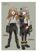 [制服フロントライン] UMP45&UMP9