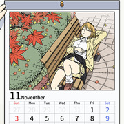 わたモテ令和元年カレンダーPart3(11月〜12月)