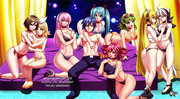 COMMISSION : Kaito's Harem