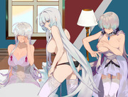 Illustrious changing clothes